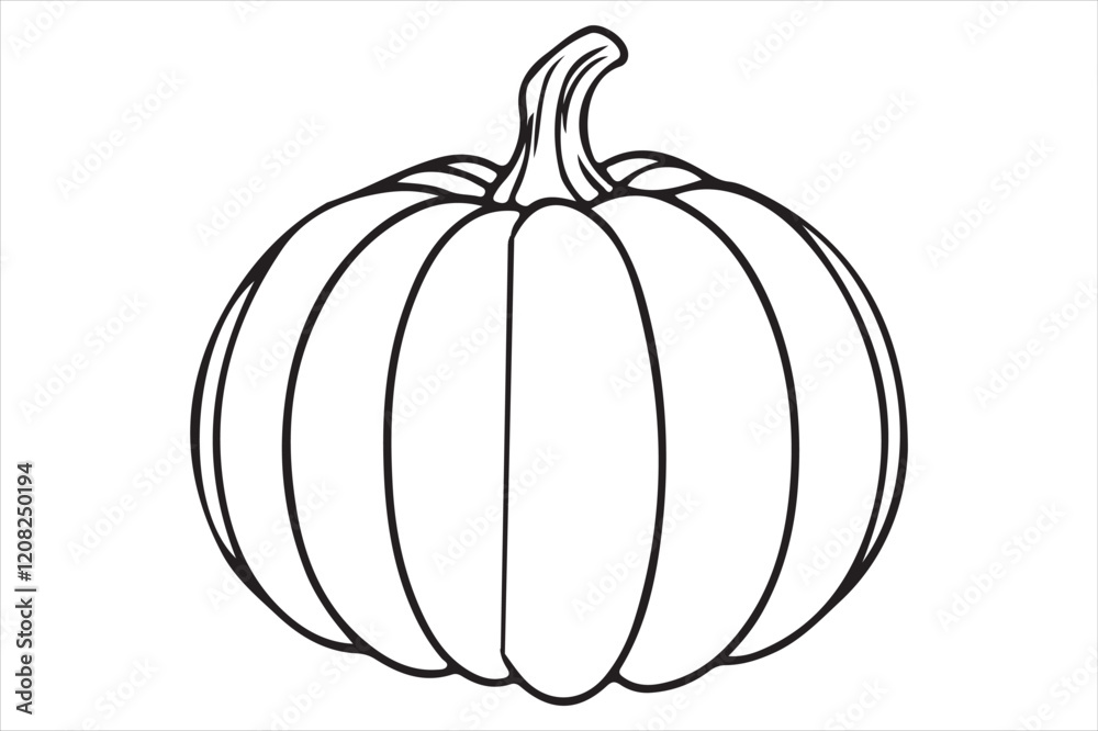 Pumpkin silhouette Pumpkin silhouette