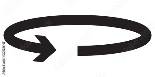 Round and Rotation arrow icon with angle 45, 90, 180, 360 degrees vector illustration. angles of turn swivel icon 45 to 360 degrees icon.