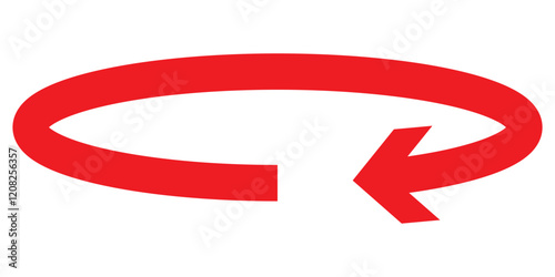 Round and Rotation arrow icon with angle 45, 90, 180, 360 degrees vector illustration. angles of turn swivel icon 45 to 360 degrees icon.