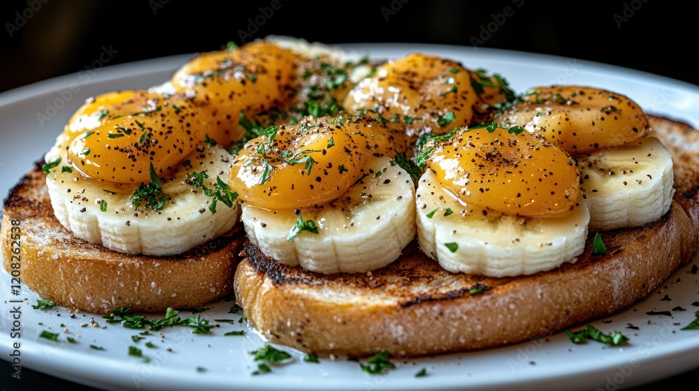 Delicious Banana and Apricot Toast: A Culinary Delight Delicious Banana and Apricot Toast: A Culinary Delight