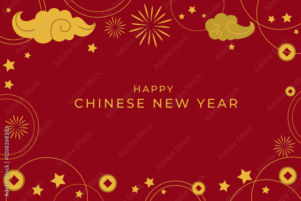 Chinese new year background. Vector illustration. Chinese new year background. Vector illustration.