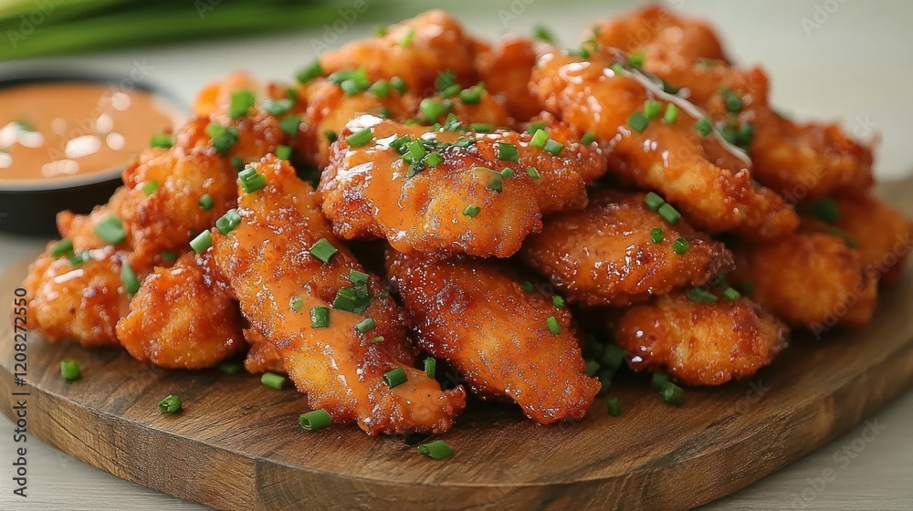 Crispy Honey Garlic Glazed Chicken Tenders Recipe Crispy Honey Garlic Glazed Chicken Tenders Recipe