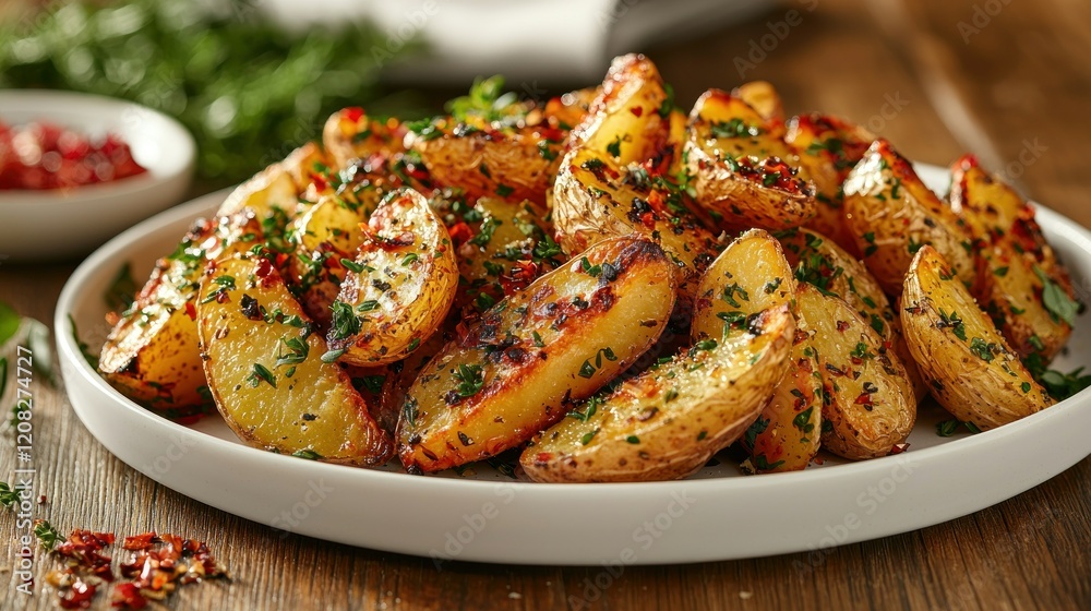 Delicious Seasoned Potato Wedges Delicious Seasoned Potato Wedges