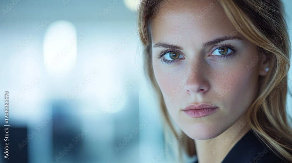 Obraz premium businesswoman, woman looking at camera generative ai