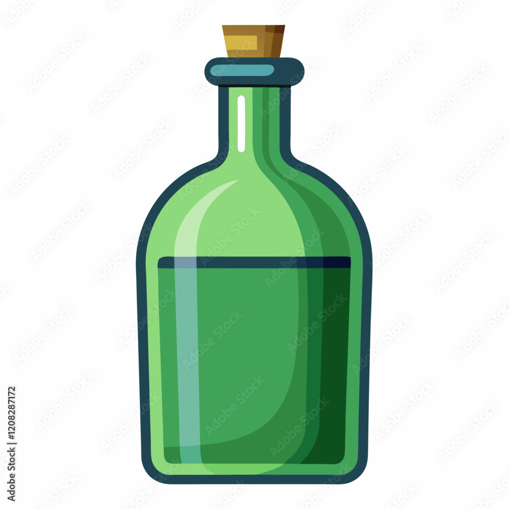 bottle isolated on white background bottle isolated on white background