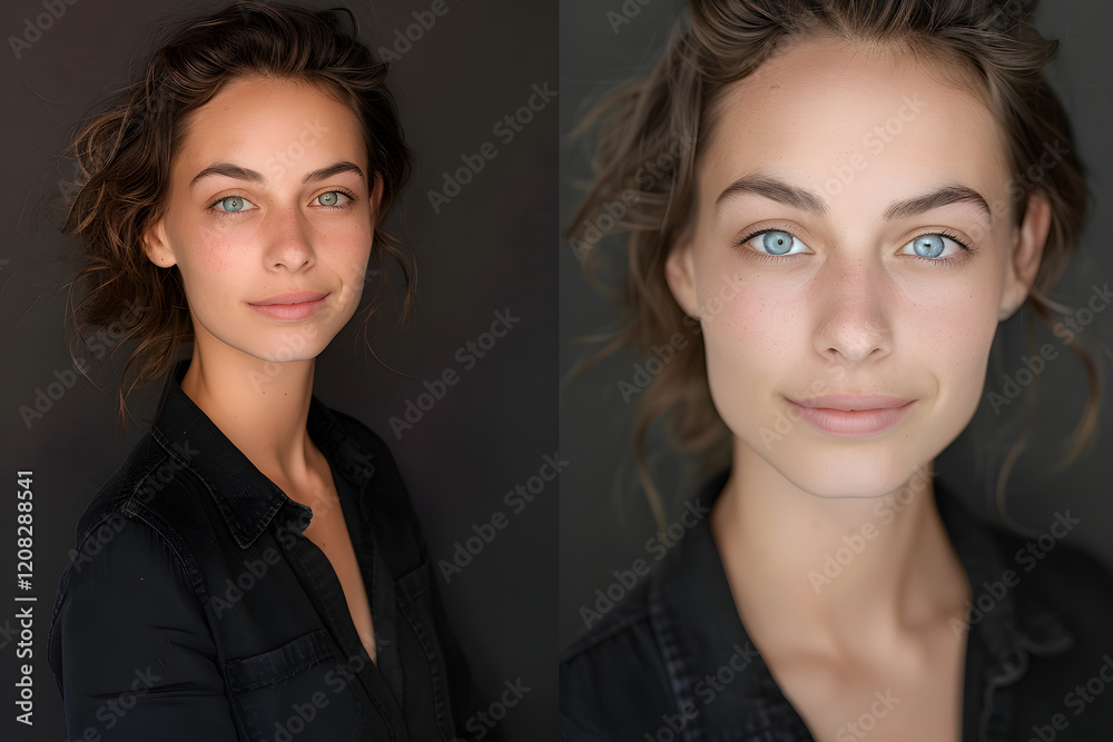 professional headshots in a studio AI generative professional headshots in a studio AI generative