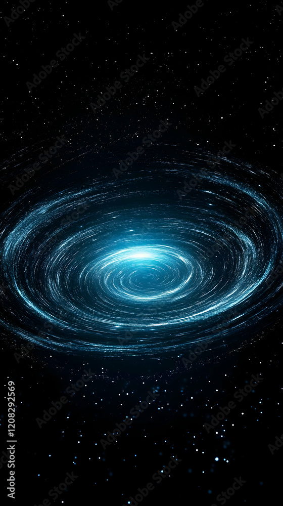 Obraz premium Abstract 3D Galaxy Background