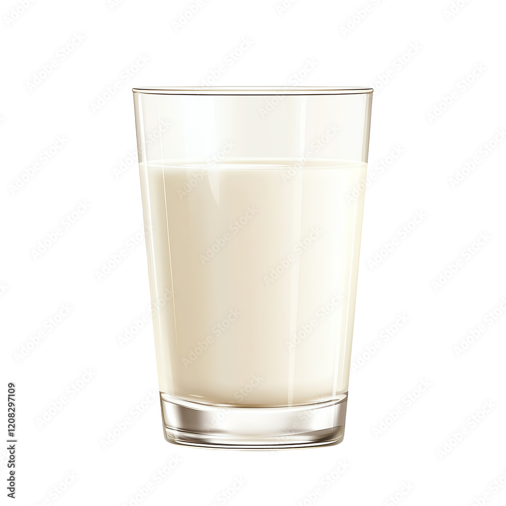 A clear glass filled with fresh, creamy milk, showcasing its smooth texture and inviting color. Perfect for nutrition, morning routines, or as a versatile ingredient in recipes. A clear glass filled with fresh, creamy milk, showcasing its smooth texture and inviting color. Perfect for nutrition, morning routines, or as a versatile ingredient in recipes.