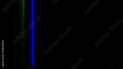 Grunge artifacts glitch overlay with chromatic aberration and RGB damage