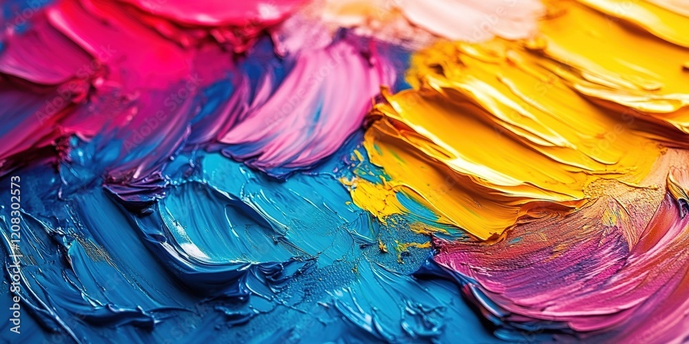 A close-up of an artist's palette with vibrant colors, representing the creativity and expression in AI art creation. A close-up of an artist's palette with vibrant colors, representing the creativity and expression in AI art creation.