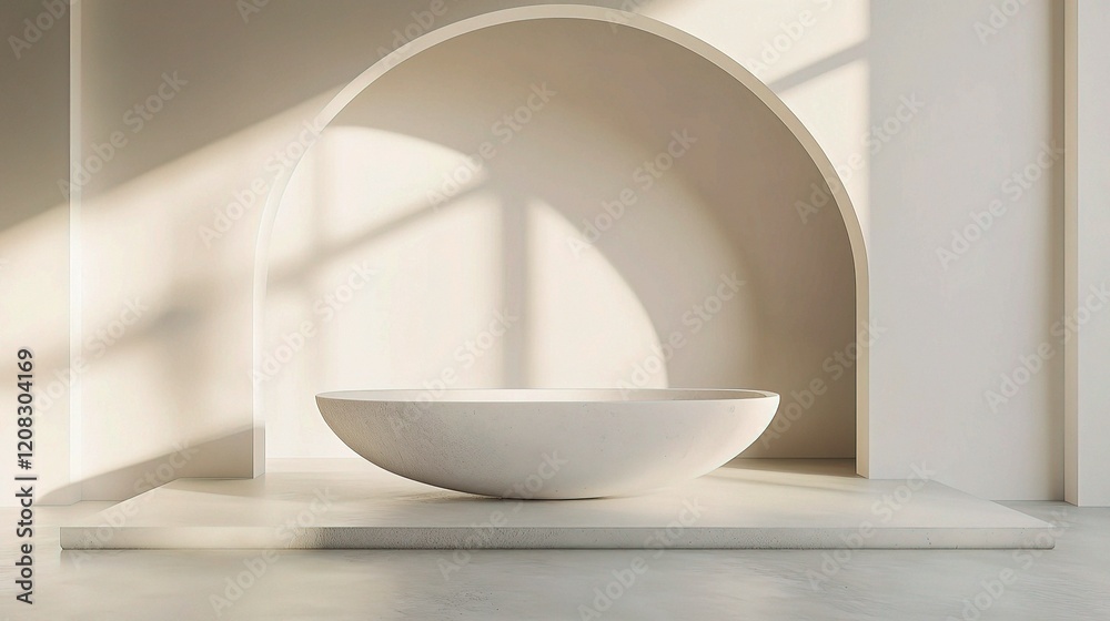 Minimalist Summer Space with Clean Design and Creative Elements Minimalist Summer Space with Clean Design and Creative Elements