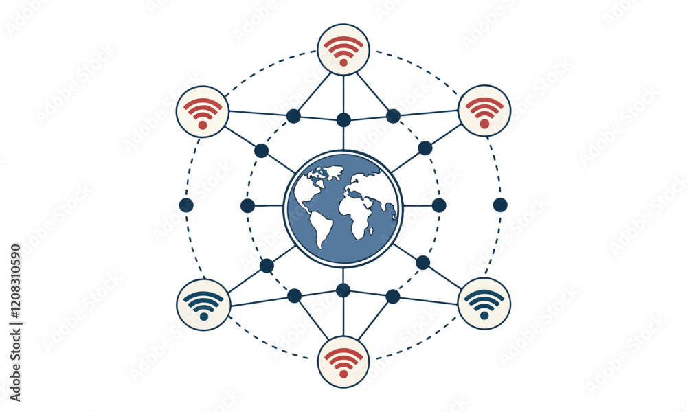 Safer Internet Day, February 6. Online and cyber security awareness vector template for banner, card, poster and background design. Vector illustration. Safer Internet Day, February 6. Online and cyber security awareness vector template for banner, card, poster and background design. Vector illustration.