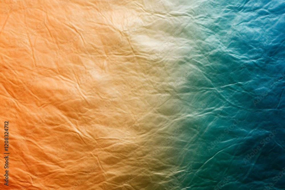 Fototapeta premium Abstract Texture Background, Orange Teal Gradient