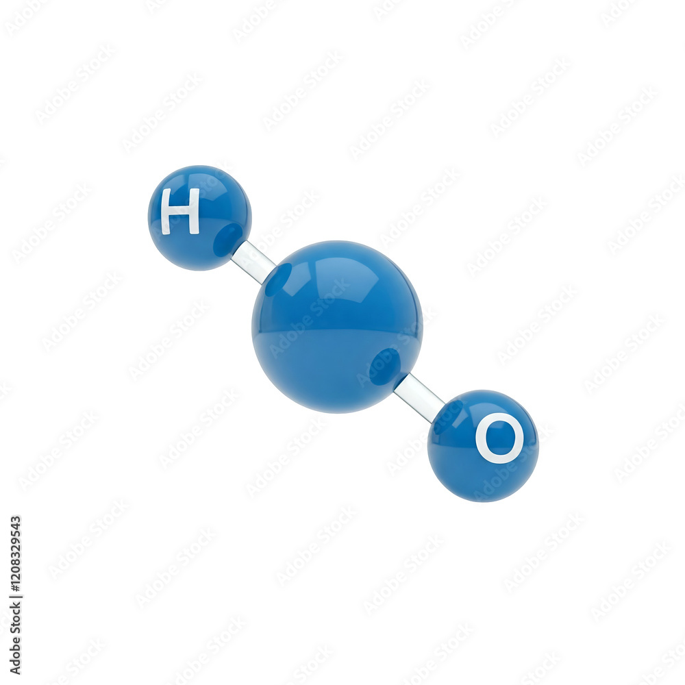 Water Molecule Icon - Simple Structure of Water with Hydrogen and Oxygen Water Molecule Icon - Simple Structure of Water with Hydrogen and Oxygen