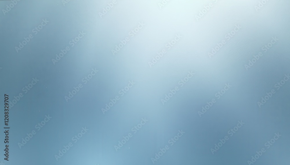Close-Up of Frosted Glass Surface with Blue Hue Illuminated by Light on White Background Close-Up of Frosted Glass Surface with Blue Hue Illuminated by Light on White Background