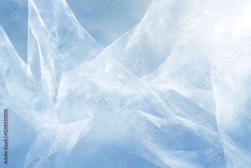 Wallpaper Mural Delicate Sky Fabric Design Torontodigital.ca