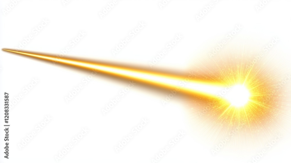 Light Beam on Dark Background for Abstract Concepts and Technology Light Beam on Dark Background for Abstract Concepts and Technology