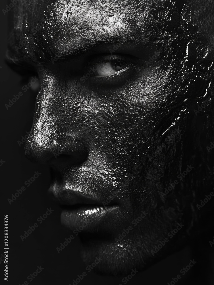Gritty Textured Black and White Seamless Background for Urban and Industrial Themes Gritty Textured Black and White Seamless Background for Urban and Industrial Themes