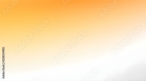 Gradient Background with strong Edges fading from Orange to White. Modern Presentation Template