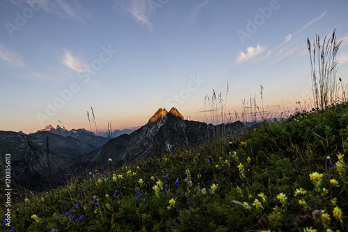 Höfats im Morgenlicht