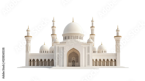 Wallpaper Mural Stunning white mosque Torontodigital.ca