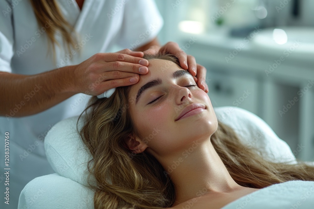 Naklejka premium Relaxation and pampering at the spa