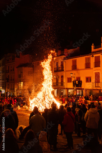 Festivity of San Antonio in Valencia Fire Show photo