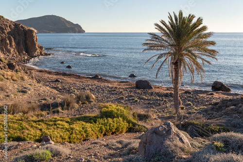 Cala de los Toros, Isleta del Moro. Cabo de Gata-Níjar Maritime-Terrestrial Natural Park. Almeria
