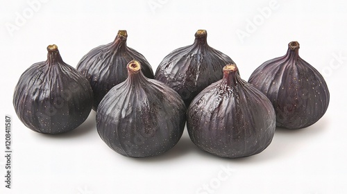 Wallpaper Mural Fresh Ripe Figs Isolated on White Background for Culinary Use Torontodigital.ca