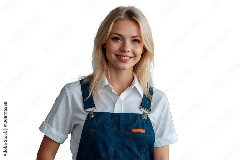 Portrait of a young female Car mechanic in the workplace. Portrait of a young female Car mechanic in the workplace.