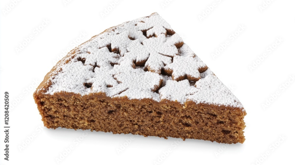 A sweet treat topped with a generous helping of powdered sugar, perfect for snacking or decorating A sweet treat topped with a generous helping of powdered sugar, perfect for snacking or decorating