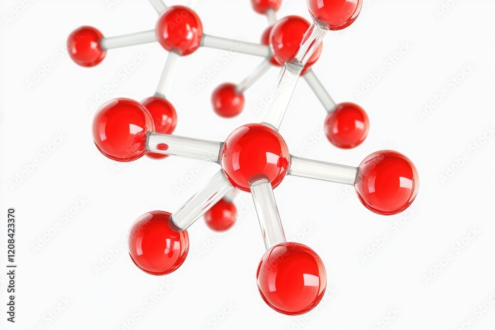 Obraz premium A close-up shot of a bunch of red balls