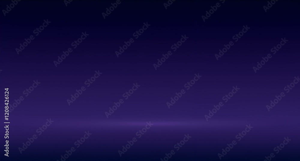 Obraz premium Dark Purple to Midnight Blue Minimalist Wallpaper 
