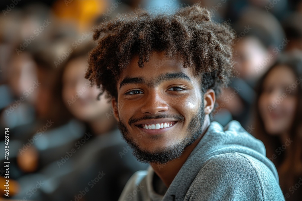 A smiling man with a long beard looks directly at the camera