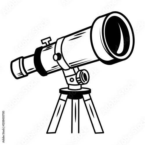 A sketchy icon of sailor telescope