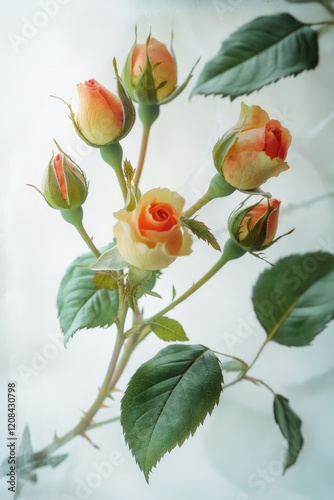 Wallpaper Mural Close-up of flowers in a decorative vase, perfect for home decor or gift giving Torontodigital.ca