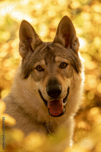 Tschechoslowakischer Wolfshund, Portrait photo