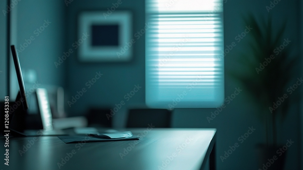 Beautiful Inconspicuous Office Interior with Soft Blur Effect Beautiful Inconspicuous Office Interior with Soft Blur Effect