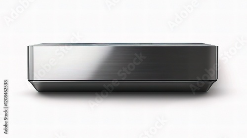 Wallpaper Mural Sleek Metallic Air Conditioner with Modern Lines and Design Torontodigital.ca