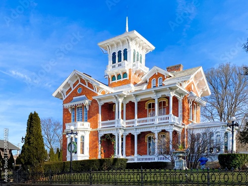 Slika na platnu American Home, Galena, IL, USA