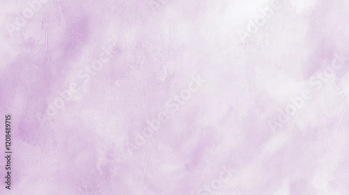 Soft lavender and purple watercolor background creates a dreamy, romantic atmosphere, perfect for various design projects with its subtle color variations and textured appearance