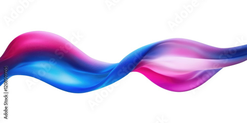 Abstract Swirling Colorful Fluid Design Pink Blue Purple Gradient Dynamic Wave Motion Background