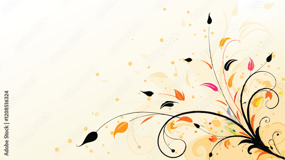 abstract spring flower background illustration abstract spring flower background illustration