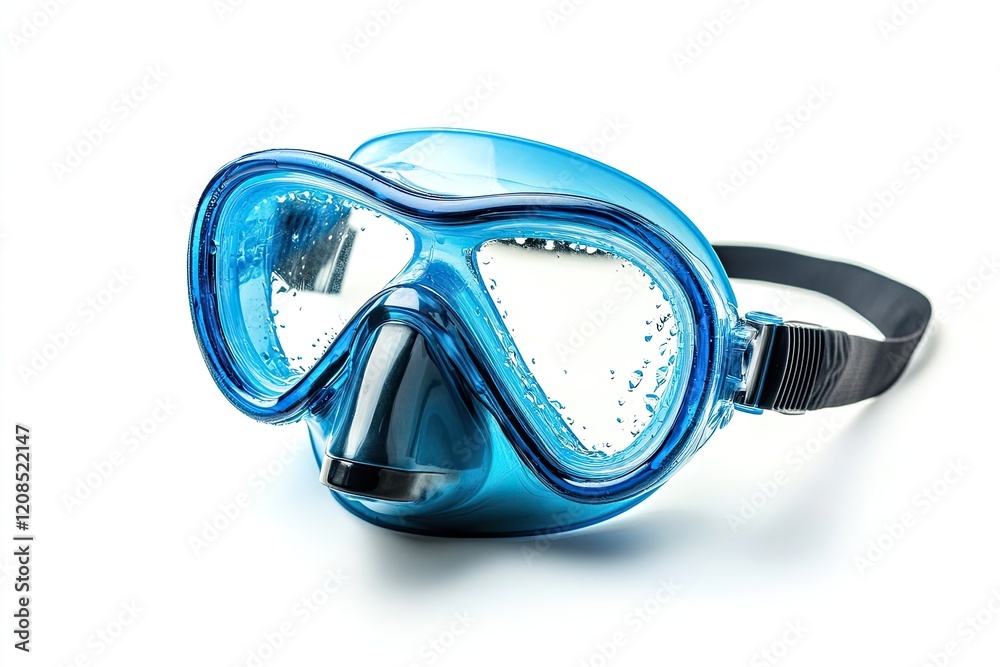 Masker swimming isolated on white background Masker swimming isolated on white background