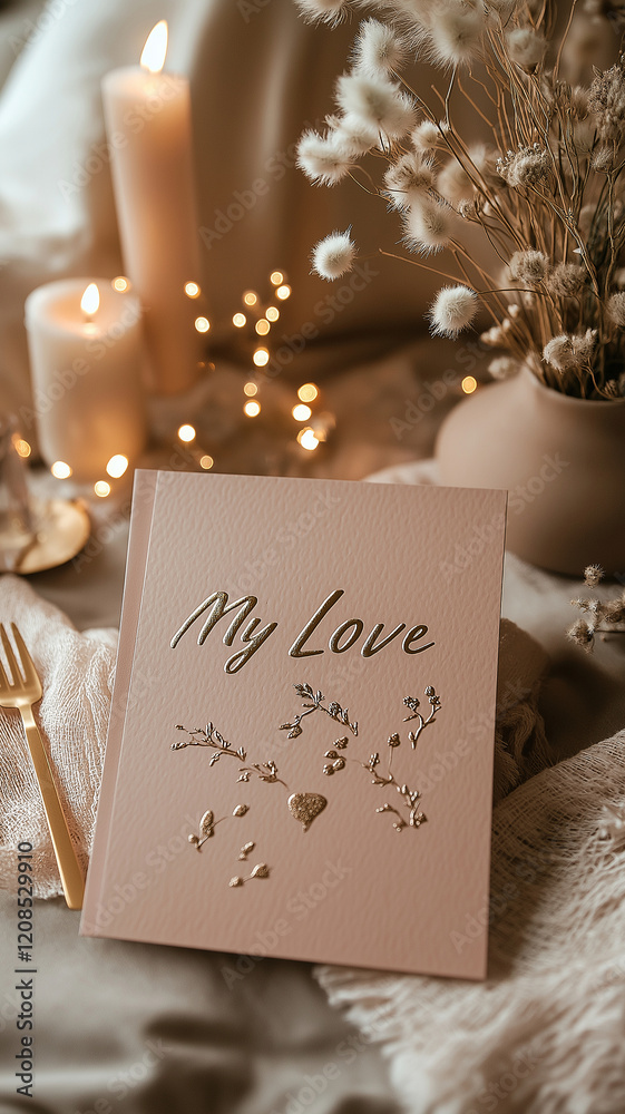 Fototapeta premium A book with the words