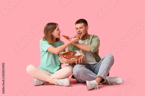 Beautiful young shocked cou...