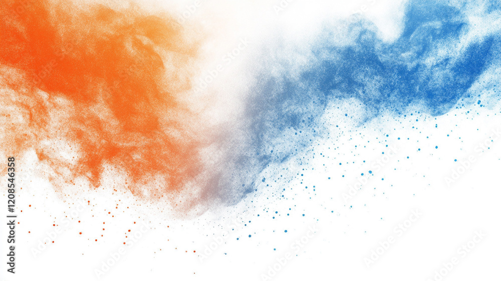 A calming orange, blue, and white gradient background with grainy noise texture, evoking a sense of peaceful chaos, perfect for a minimalist design, poster, or creative banner.
A calming orange, blue, and white gradient background with grainy noise texture, evoking a sense of peaceful chaos, perfect for a minimalist design, poster, or creative banner.