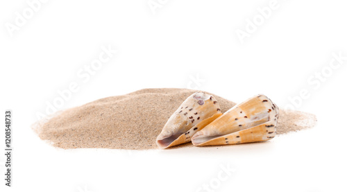 Heap of sand and beautiful ...