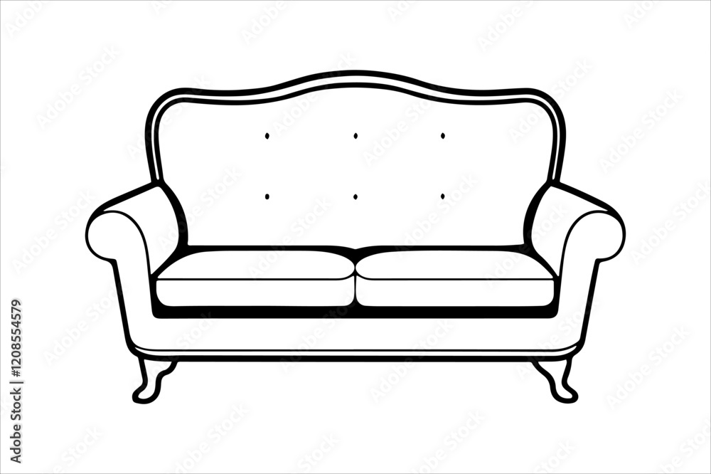 Sofa silhouettes set, couch pack of vector silhouette design, isolated background. Sofa silhouettes set, couch pack of vector silhouette design, isolated background.