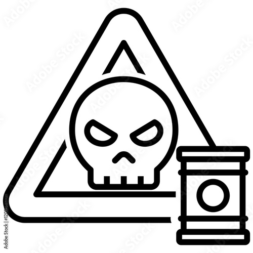 Hazardous Material Icon